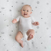 Amazing Baby - Muslin Fitted Crib Sheet - Space