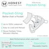 Honest® - Cotton Muslin Hybrid Reusable Cloth Diaper Cover - Set of 3, Large - 22-40 lbs