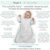 Amazing Baby - Muslin Non-Weighted zzZipMe Sack - Outdoor Adventure