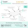 Honest® + Boosties - Hybrid Diaper Bundle - Set of 3 Covers & 96pk of Boosties Disposable Inserts, SMALL 8-15 lbs