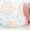 3 Swaddle Wraps - Heavenly Floral, Bella, Tiny Triangles, Pinks with Touch of Gold Shimmer