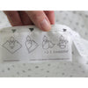 Marquisette Swaddle Blanket - Cute and Calm, True Blue - LIMITED TIME DEAL