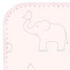 Ultimate Swaddle Blanket - Sterling Deco Elephants, Sunwashed Pink