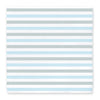 Muslin Swaddle - Alternating Stripes, Blue with Silver Shimmer