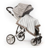 Stroller Blanket - Forever Diamonds, Fawn Large, 30x40 inches