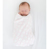 Ultimate Swaddle Blanket - Gray Doggie, Pink