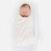 Baby Velvet zzZipMe Sack - Ultimate, Muslin Swaddle Newborn Gift Set, Pastel Pink