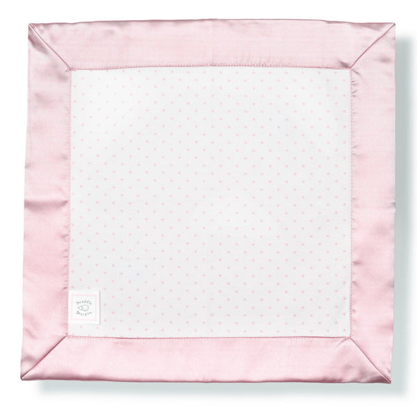 Cotton Baby Lovie - Polka Dots, Pastel Pink - Customized