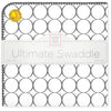 Ultimate Swaddle and Plush Toy Set - Black Pearl Mod Circles + Baby Zebra