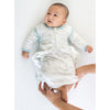 Soft Cotton Non-Weighted zzZipMe Sack - Solid Pastel Color, Blue