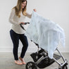 Marquisette Swaddle Blanket - Simple Stripes, Pastel Pink -LIMITED TIME DEAL