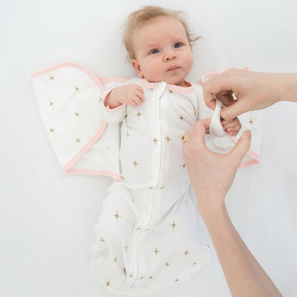 ZIGJOY Baby Wearable Blanket zipper swaddle or sleep sack newborn Flannel  Sleeves Swaddle Transition Sleep Bag Sack for 0-9 Months