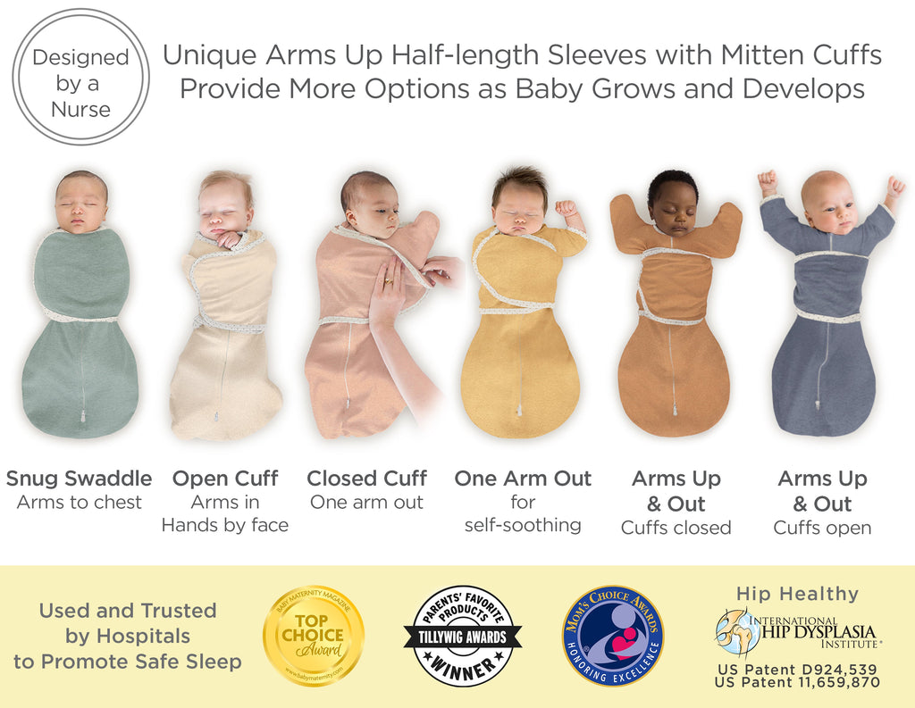 Omni Swaddle Sack - The Most Versatile Swaddle for Baby’s First 12 Weeks