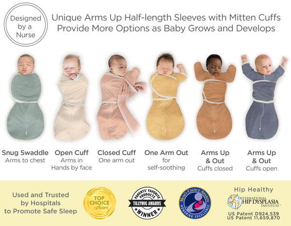 Omni Swaddle Sack - The Most Versatile Swaddle for Baby’s First 12 Weeks
