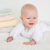 Amazing Baby - Cotton Cellular Blanket, Soft Sterling