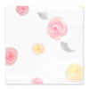 Sister Brand - Amazing Baby - Muslin Swaddle Blanket - Watercolor Roses