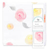 Sister Brand - Amazing Baby - Muslin Swaddle Blanket - Watercolor Roses