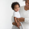 Amazing Baby - Cotton Cellular Blanket, Soft Sterling