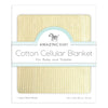 Amazing Baby - Cotton Cellular Blanket, Soft Yellow