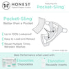 Honest® - Cotton Muslin Hybrid Reusable Cloth Diaper Cover - Set of 3, Medium - 12-25 lbs