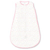 Amazing Baby - Soft Fleece Non-Weighted zzZipMe Sack - Playful Dots, Pink