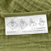 Muslin Swaddle + Lovie + Pajama Gown + Hat Newborn Gift Set - A Little Bit Wild