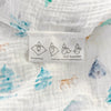 Muslin Swaddle Blankets - Watercolor Mountains & Trees (Set of 3)
