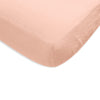 Muslin Fitted Crib Sheet - Peach Blush