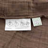 Muslin Swaddle Blankets - Earthtone 4-Pack, Coastal