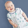 Muslin Fitted Crib Sheet - Denim
