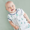 Muslin Fitted Crib Sheet - Jadeite
