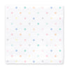 Muslin Swaddle Single - Watercolor Mini Multi Dots