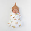 Muslin Swaddle Blankets - Earthtone 4-Pack, Sunshine