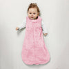 Cozy Non-Weighted zzZipMe Sack - Pink Puff Circles