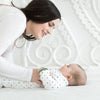 Organic Cotton Knit Pajama Gown - Tranquility Triangles