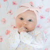 Organic Crinkle Dream Gauze Headband - Soft Pink
