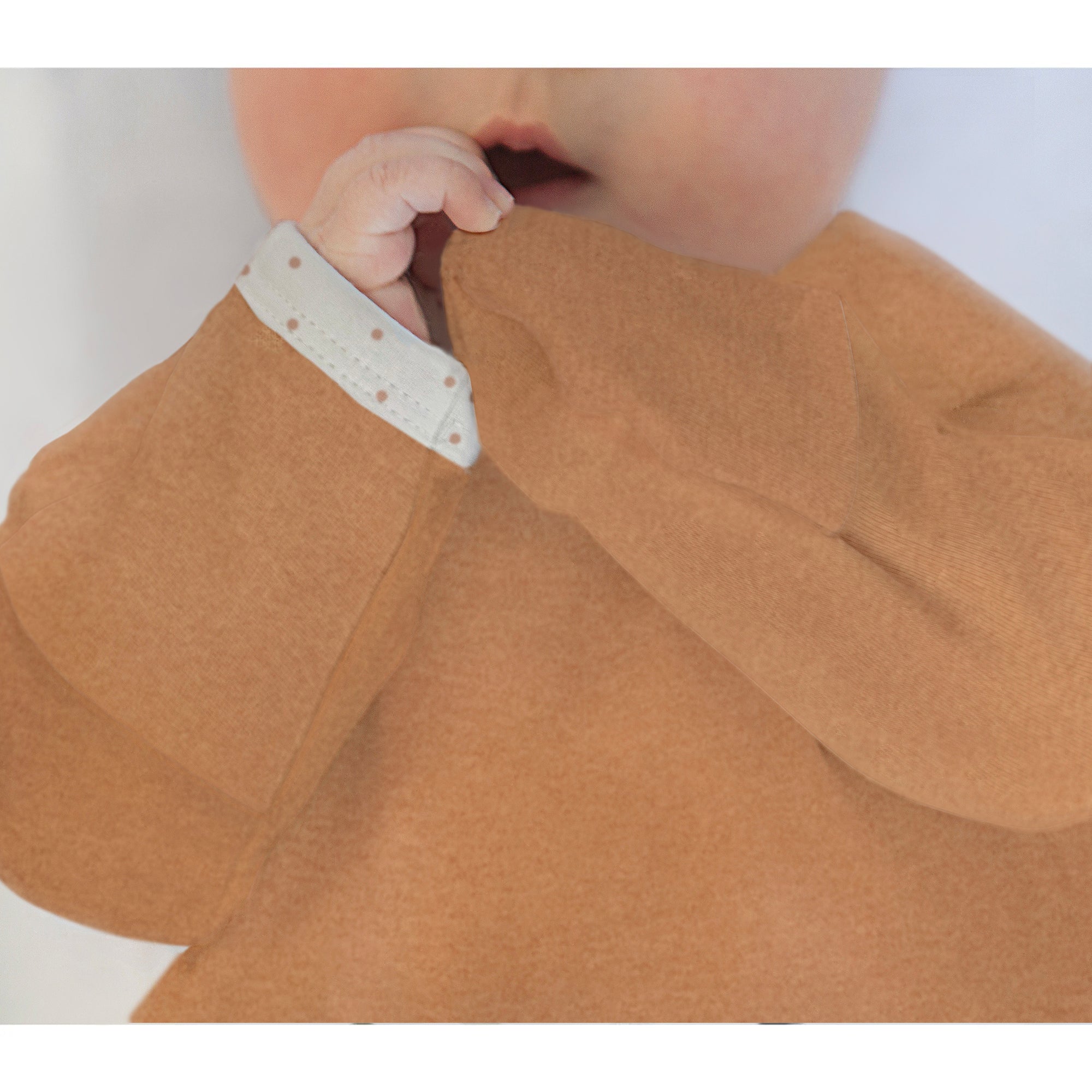 Cotton Knit Pajama Gown Heathered Butterum SwaddleDesigns