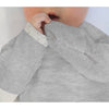 Muslin Swaddle 3-Pack, Pajama Gown and Hat Gift Set - Heathered Gray, Newborn