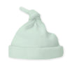 Knotted Hat - Organic Cotton Knit - Soft Jadeite