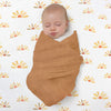 Muslin Swaddle Blankets - Earthtone 4-Pack, Wilderness