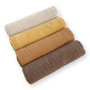 Muslin Swaddle Blankets - Earthtone 4-Pack, Warm Glow