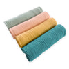 Muslin Swaddle Blankets - Earthtone 4-Pack, Paradise