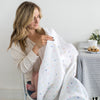 Muslin Swaddle Blankets - Unicorn Party (Set of 3)