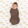 Muslin Swaddle Blankets - Earthtone 4-Pack, Wilderness