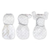 Omni Swaddle Sack with Wrap -  Arms Up Sleeves & Mitten Cuffs, Tiny Lambs