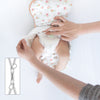 Omni Swaddle Sack with Wrap -  Arms Up Sleeves & Mitten Cuffs, Watercolor Peachy Pink Floral