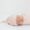 Organic Cotton Knit Pajama Gown - Watercolor Little Cherries