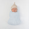 Knotted Hat - Organic Cotton Knit - Sand Dollar