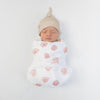 Knotted Hat - Organic Cotton Knit - Sand Dollar
