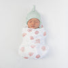 Knotted Hat - Organic Cotton Knit - Soft Jadeite